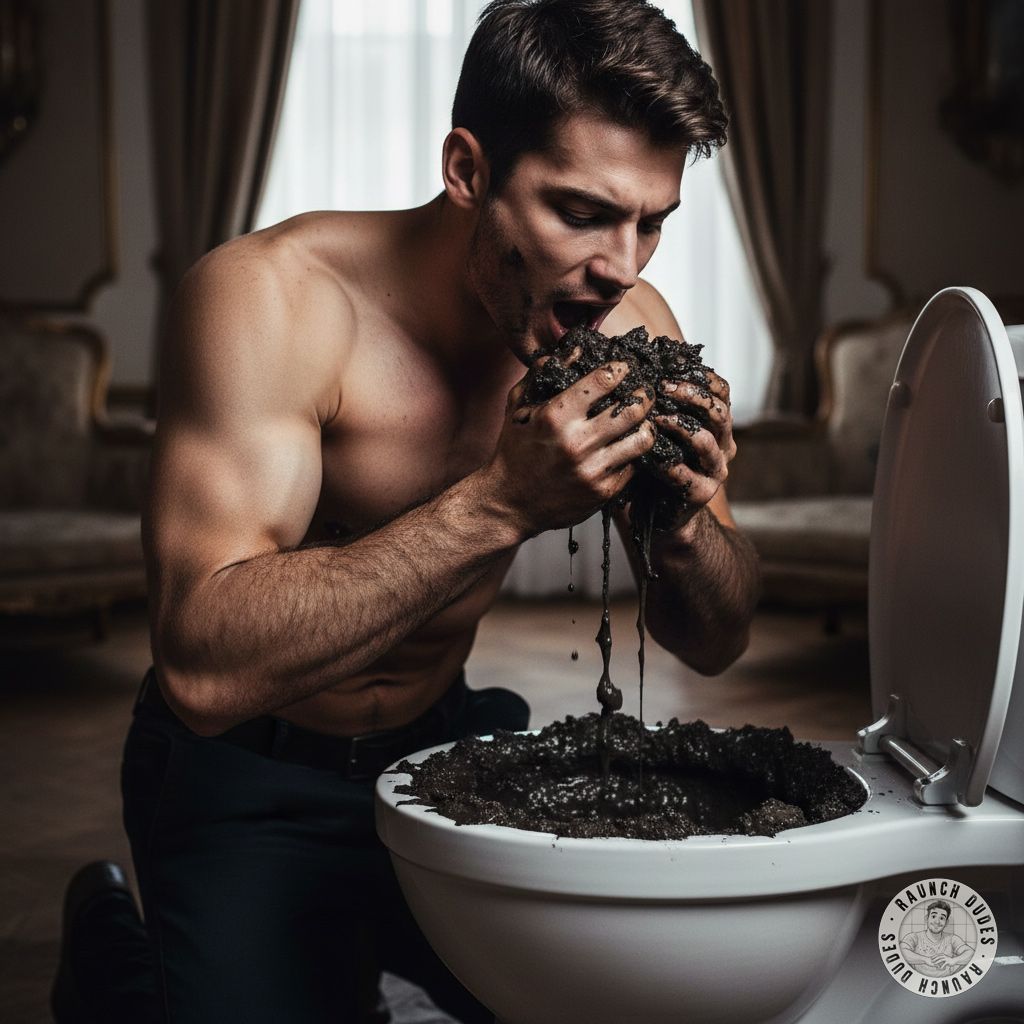 Hungry for that filthy scat, craving every dirty drop. Nothing hotter than a boy desperate for a load of shit. 😈💦 #gayscat...
