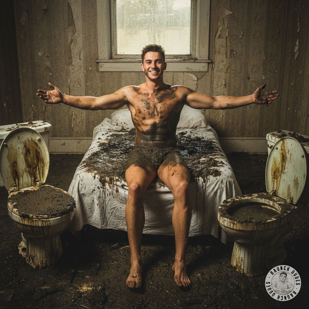 Imagine "American Beauty" but gay—no roses, just a steamy pile of shit in the background. 🌹💩 Who’s ready to get dirty?...