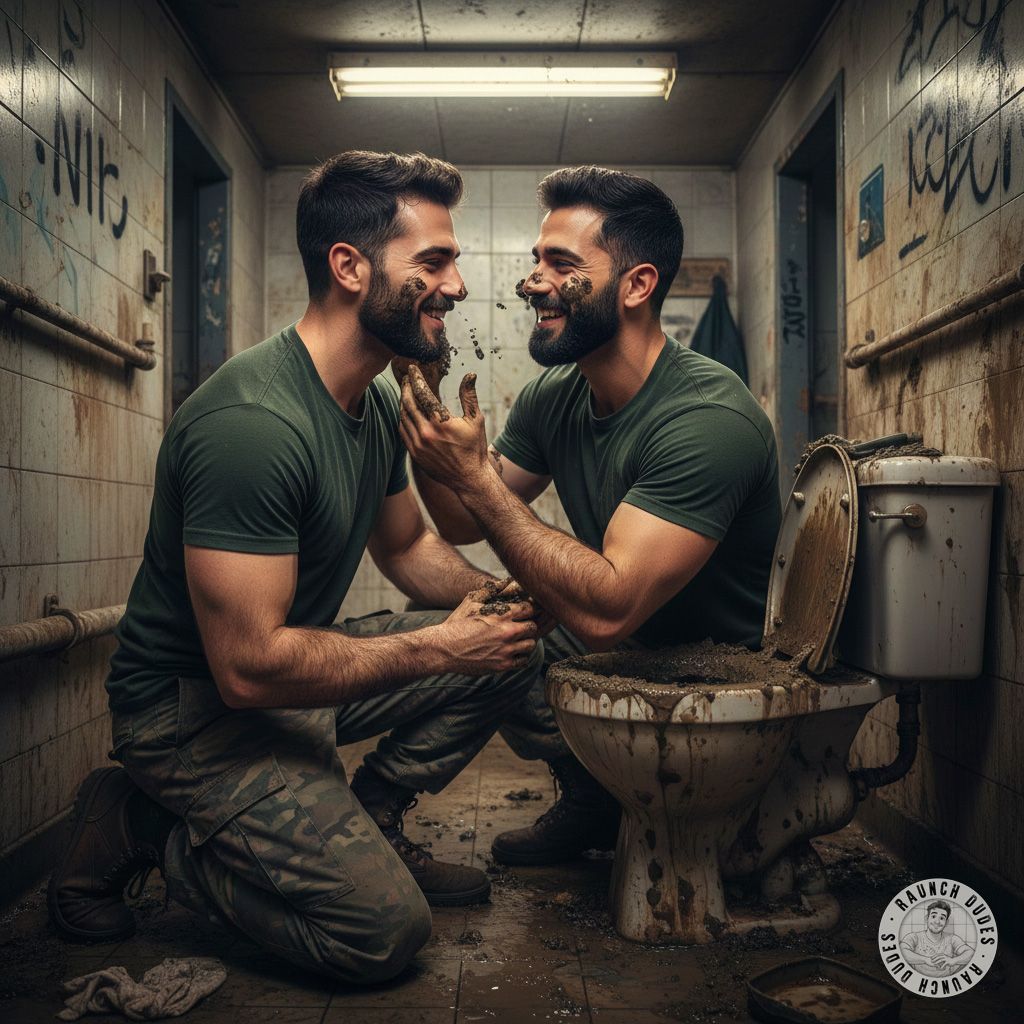 Two hot Arab soldiers, young and fierce, flexing in their uniforms—dirty, sweaty, and ready to get even filthier. 😈💦 Who’s...