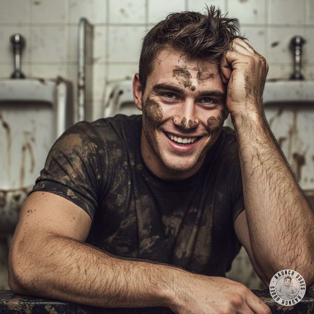Nothing beats a hot guy getting his hands dirty with public toilet filth—messy, raw, and utterly irresistible. 😈💦 #gayscat...