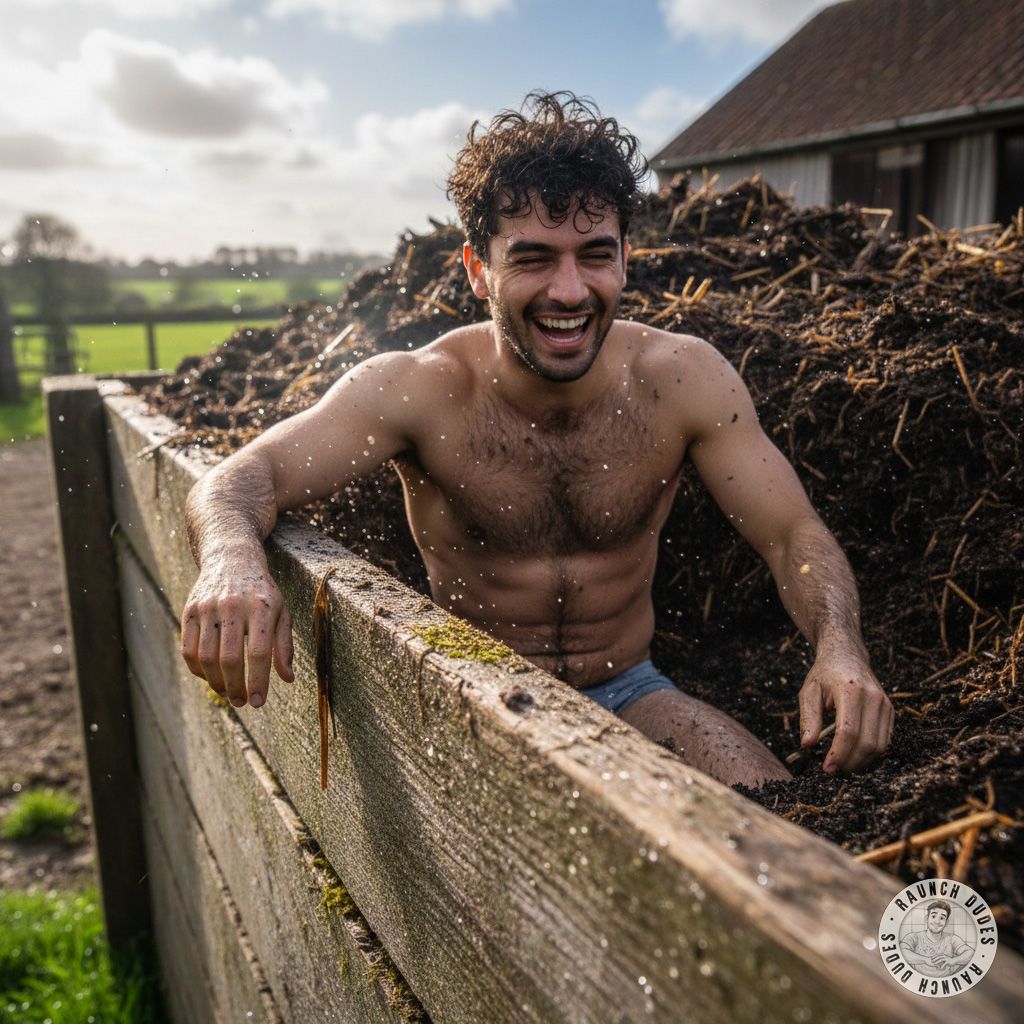 Nothing beats sinking into fresh farm shit, feeling it squish between your toes and coat your skin. Pure, raw, and...