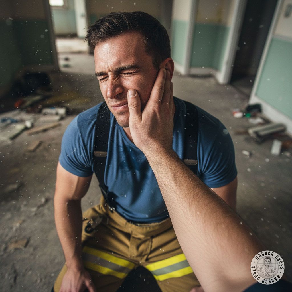 Nothing hotter than a fireman on his knees, worshipping his dominant master. 🔥💦 The ultimate power play—raw, filthy, and...