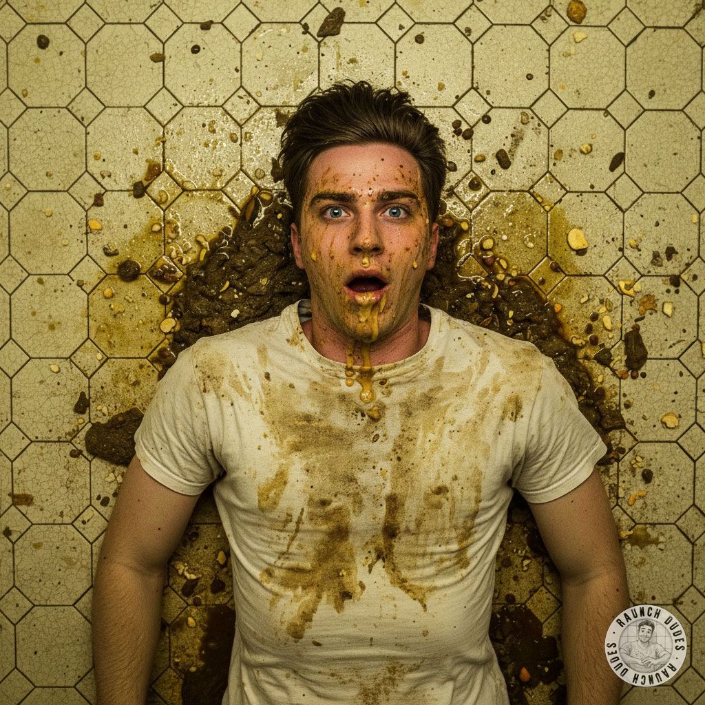Nothing hotter than a boy covered in filth, messy and wild. The stench of shit and vomit, the thrill of being so fucking...