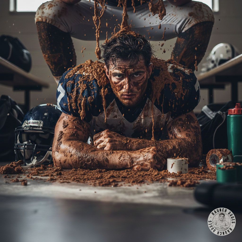 Nothing beats a post-game reward like a hot jock filling your mouth with his dirty load. 🏈💦 The locker room stench, the raw...