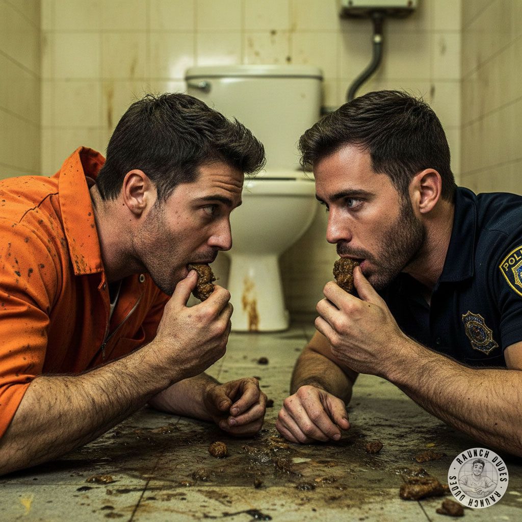 Nothing hotter than a cop and a convict getting down in a pile of puke, licking each other’s shit like it’s the last meal....
