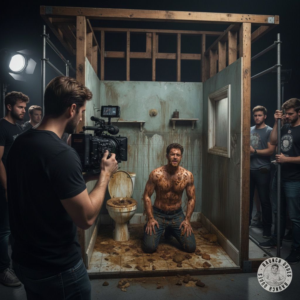 On set of the hottest gay film ever—raw, messy, and unfiltered. Watching this actor get covered in shit is pure art. Who’s...