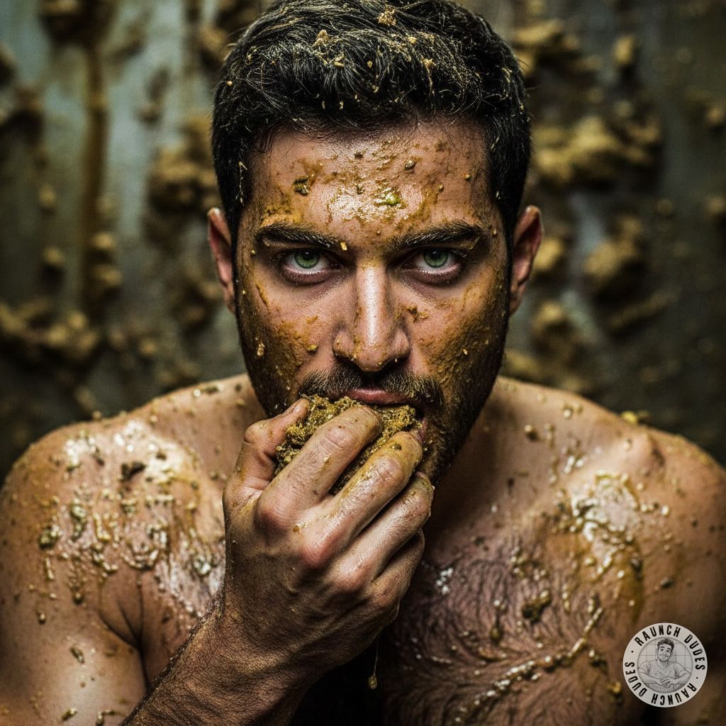 🔥💦 This stunning Arab boy is a masterpiece of filth—devouring every last drop with pure hunger. #gayscat #perverts #hairy