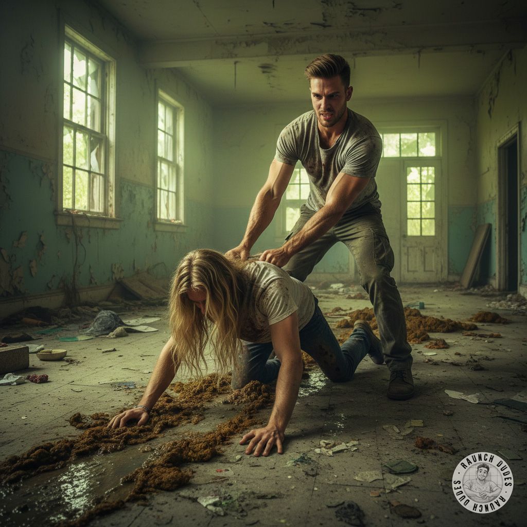 Dragged through a filthy mess of vomit and shit, this bi boy’s submission is *chef’s kiss* 😈🔥 Who else loves a good mess...