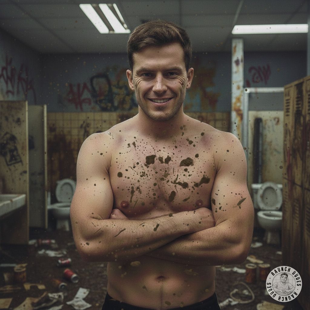 Just another day in paradise 😈💦 This boy’s grin says it all—dirty, proud, and loving every second of it. Who else craves...