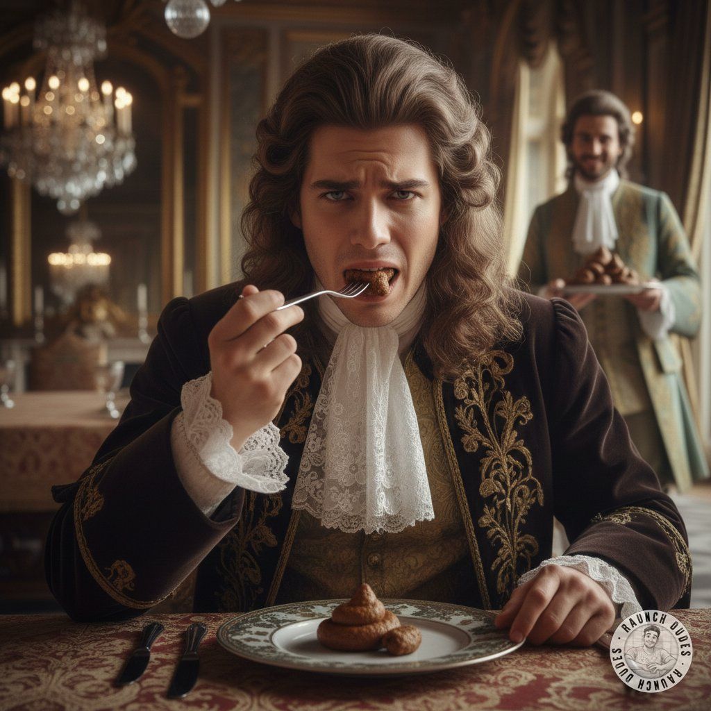 Nothing beats the royal taste of fresh shit—especially when served by a nobleman from the 1600s. 😈🍑 #gayscat #gladiators...