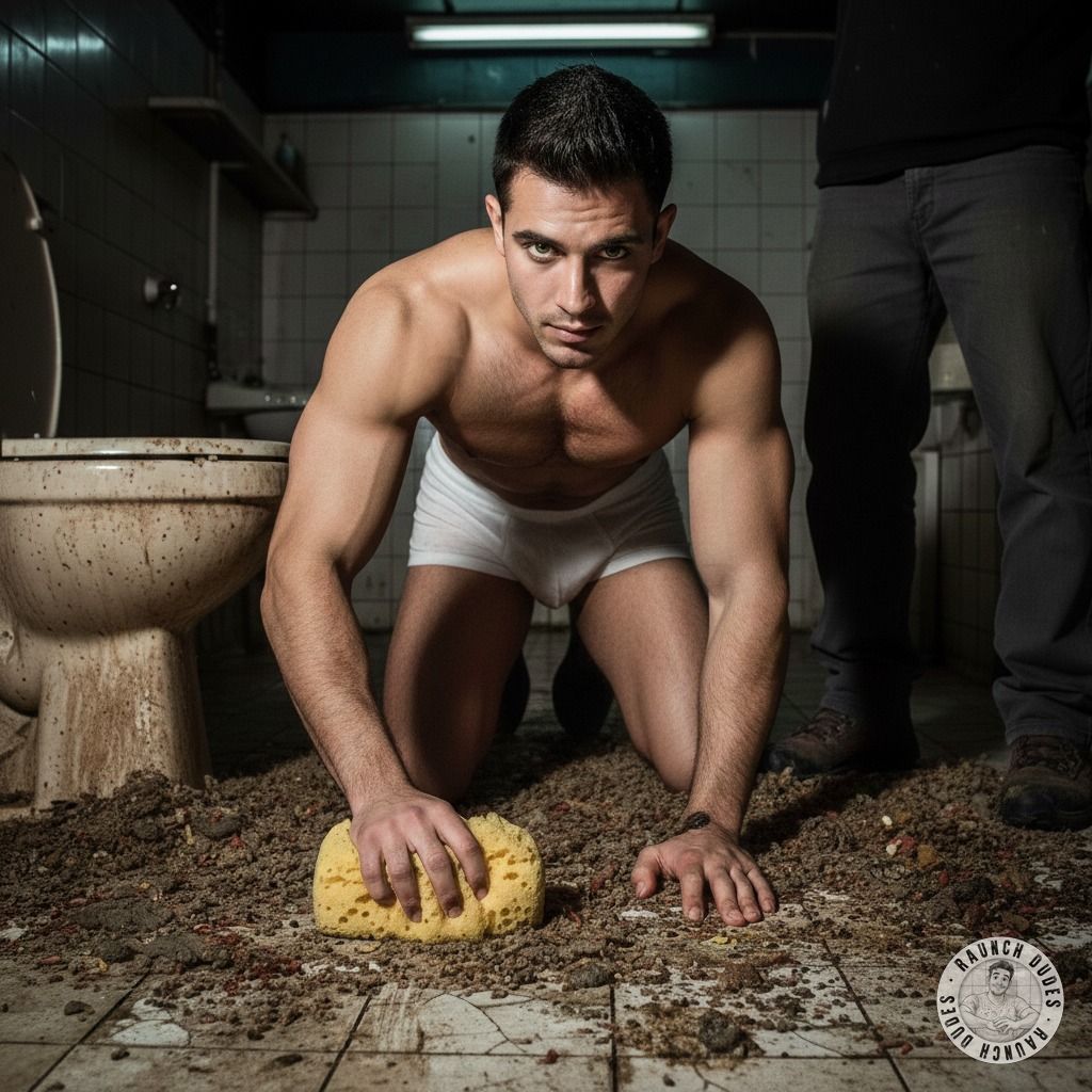 Just watched the hot handyman repaint the filthy bathroom floor—barefoot, shirtless, and dripping with sweat. 😍🔥 Who else...