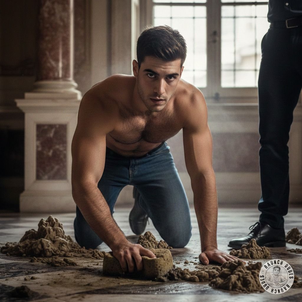Nothing hotter than a devoted servant cleaning up your mess with his tongue while you watch. 😈🔥 #gayscat #dirtyfantasy...