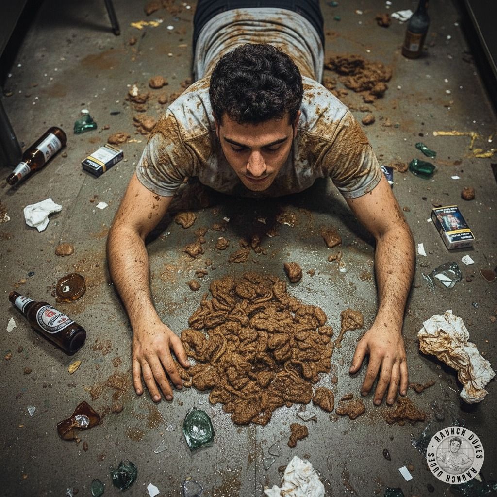 Who knew a pile of shit could be so damn hot? 😏🔥 This pervert’s got his face buried in it like it’s the last meal on Earth....