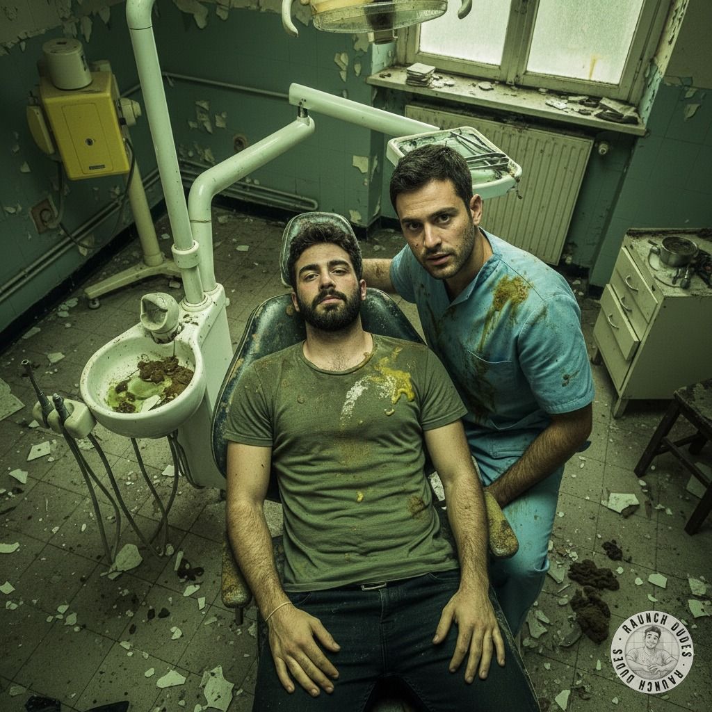 Ever had a dentist who loves a messy patient? 😈 This doc can’t resist when you’re full of shit—his hands, his mouth, his...