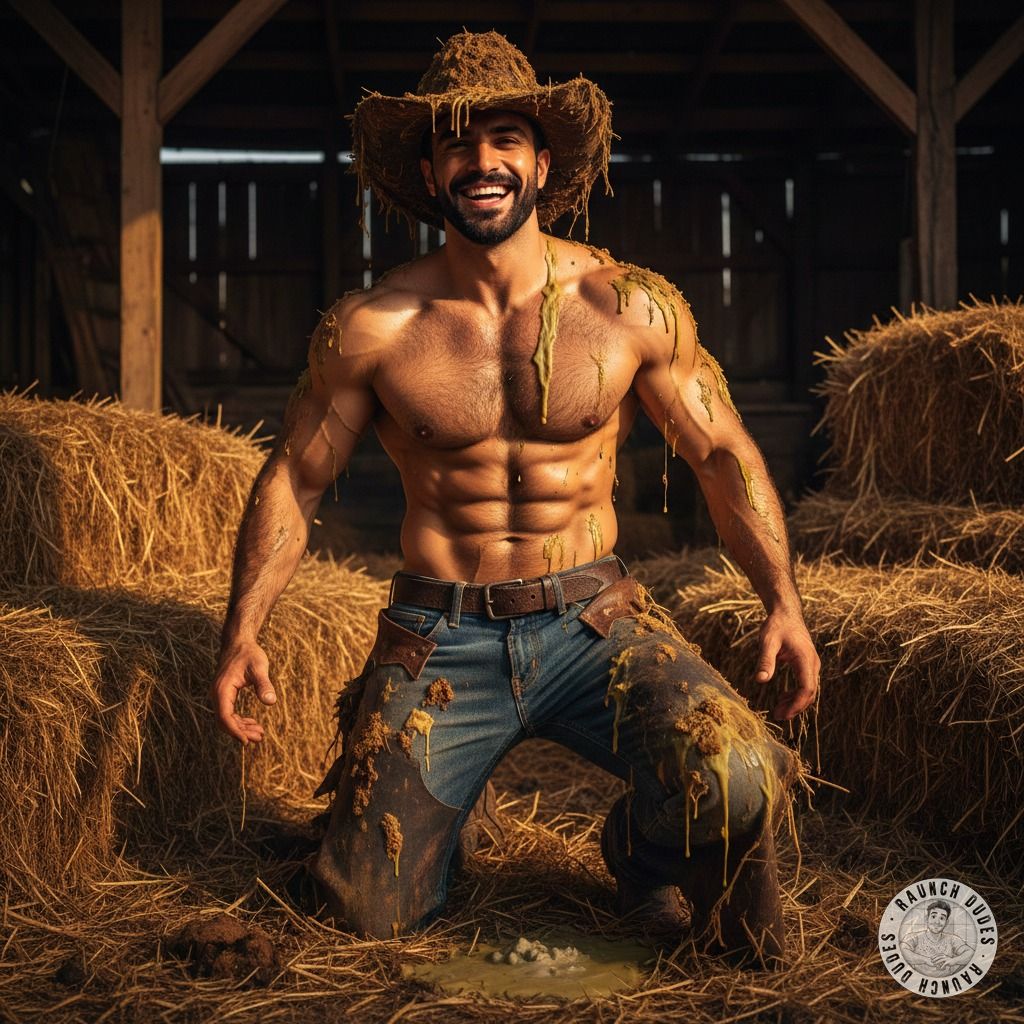 Ride hard, get dirty 🤠💦 This cowboy’s got a filthy secret—covered in scat, loving every second. Nothing hotter than a man...