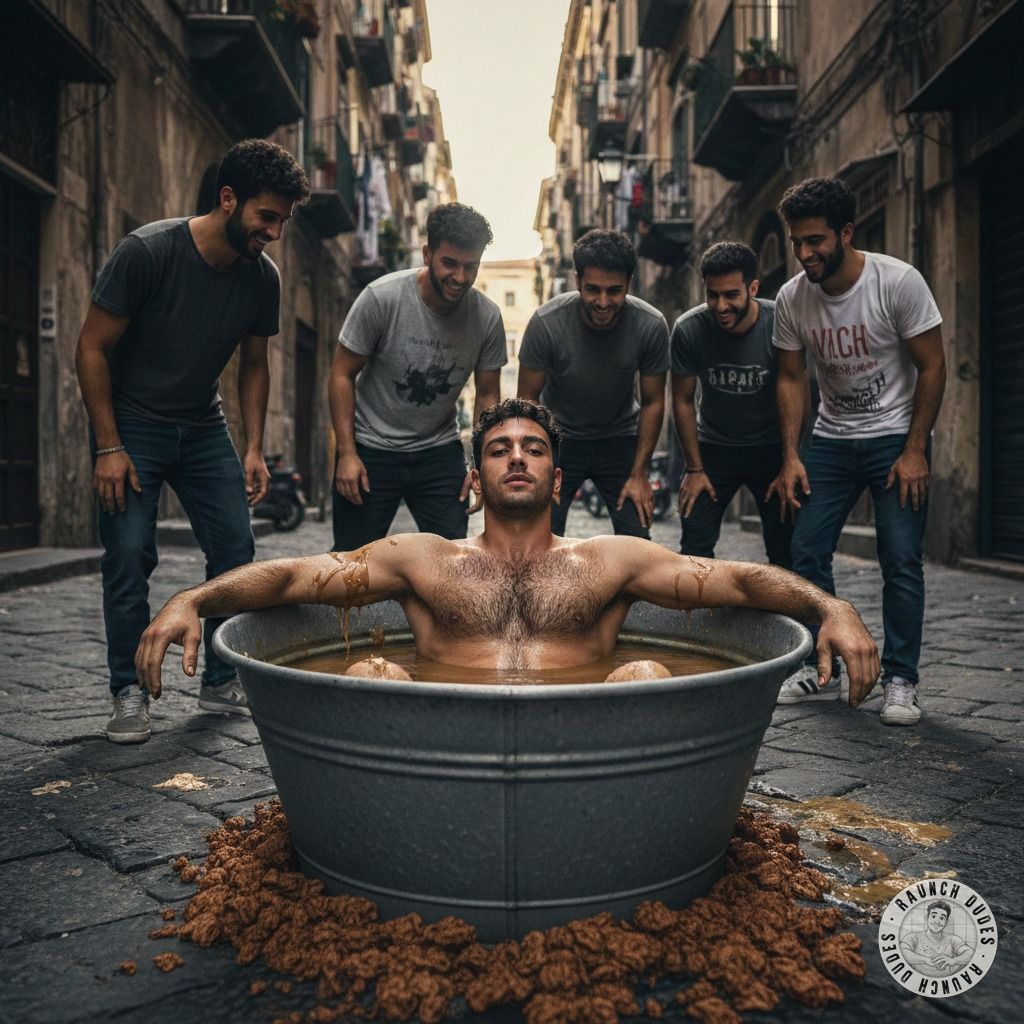 Nothing hotter than a depraved boy bathing in his own filth, letting strangers watch as he revels in his mess. Pure,...