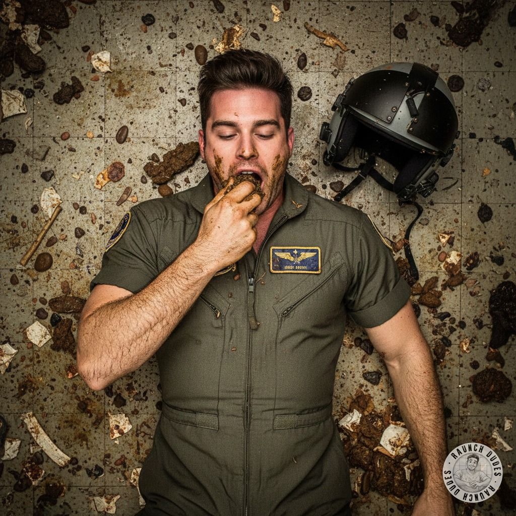 California’s dirtiest pilot loves a public toilet scat feast 😈💦 Who’s joining him for a filthy gaypiss & gayscat adventure?...