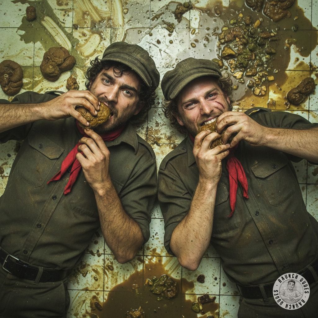 These two pigs can’t get enough of each other’s shit—dirty, raw, and oh-so-delicious. Nothing beats a good scat feast with...