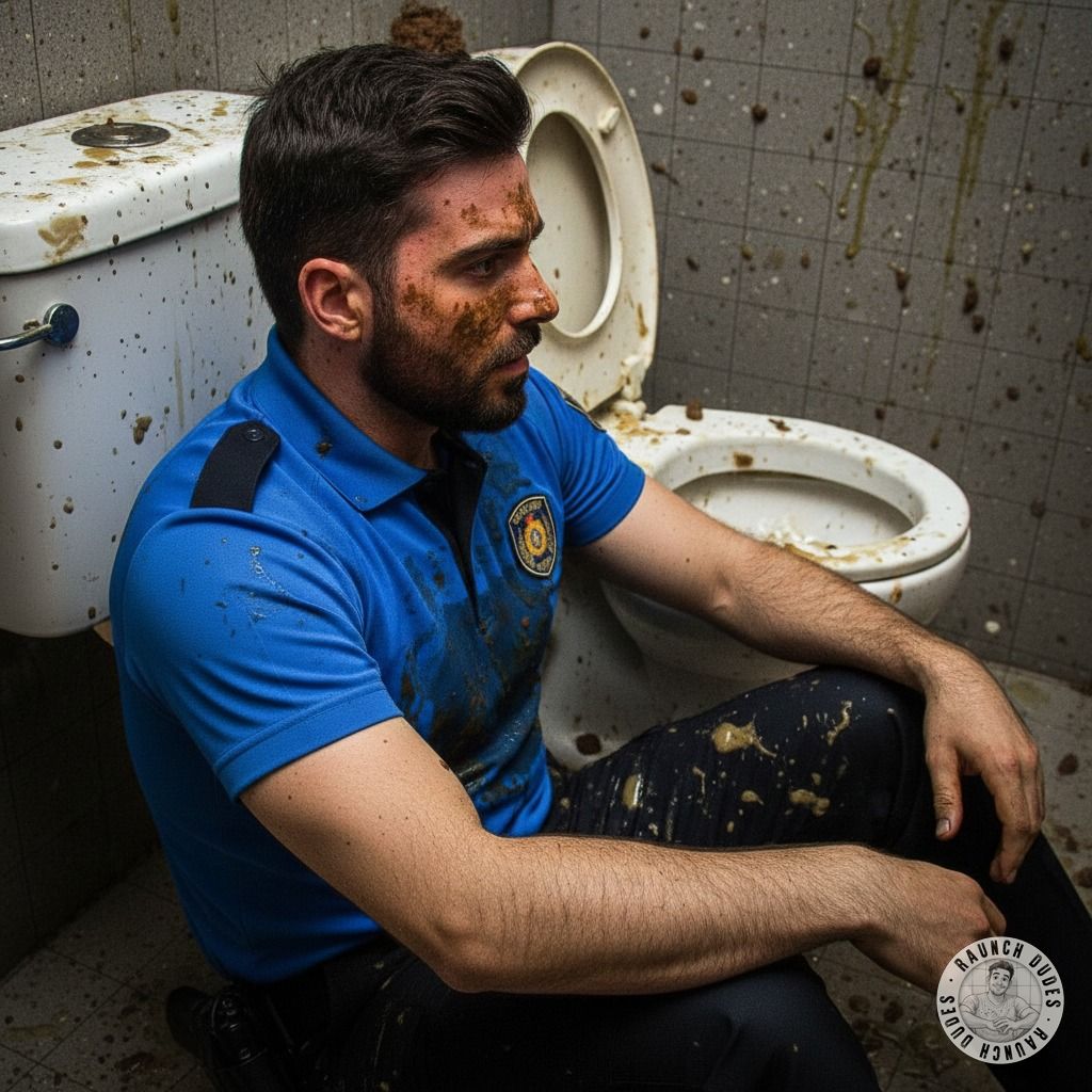Caught this Spanish cop with a filthy secret—he’s obsessed with eating shit! 😈🍑 Watch him lick, slurp, and devour every last...