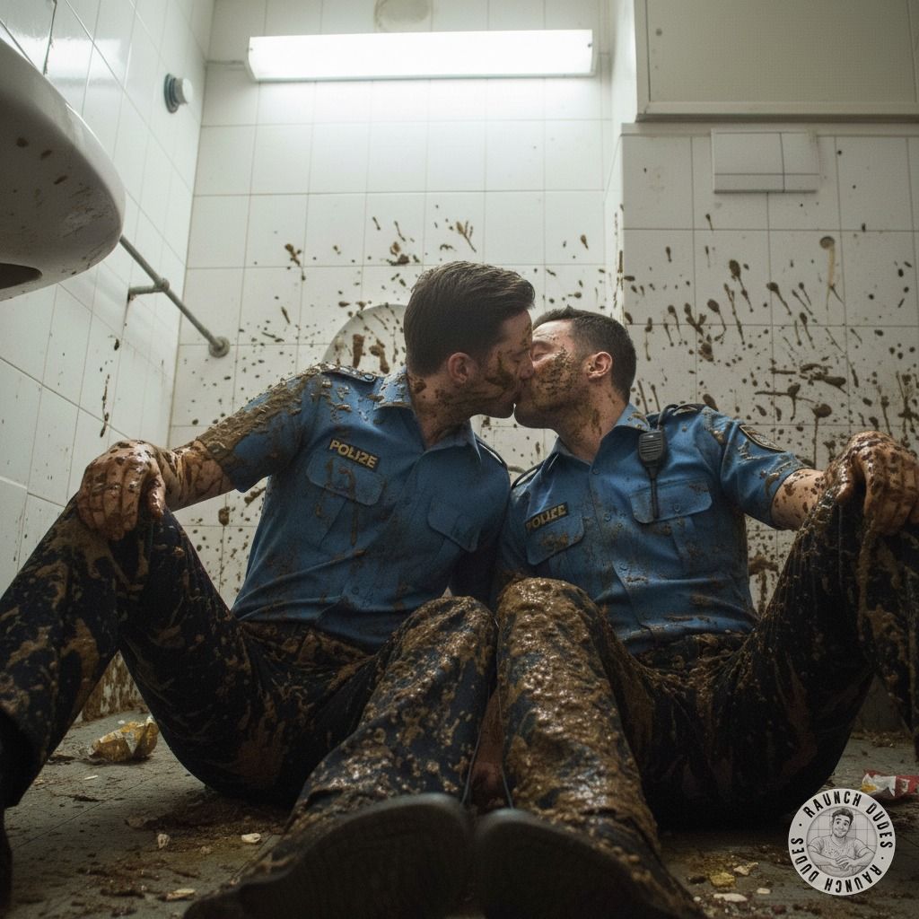 Two cops making out in a filthy bathroom—dirty uniforms, sweaty bodies, and a secret lust that’s too hot to ignore. Who’s...