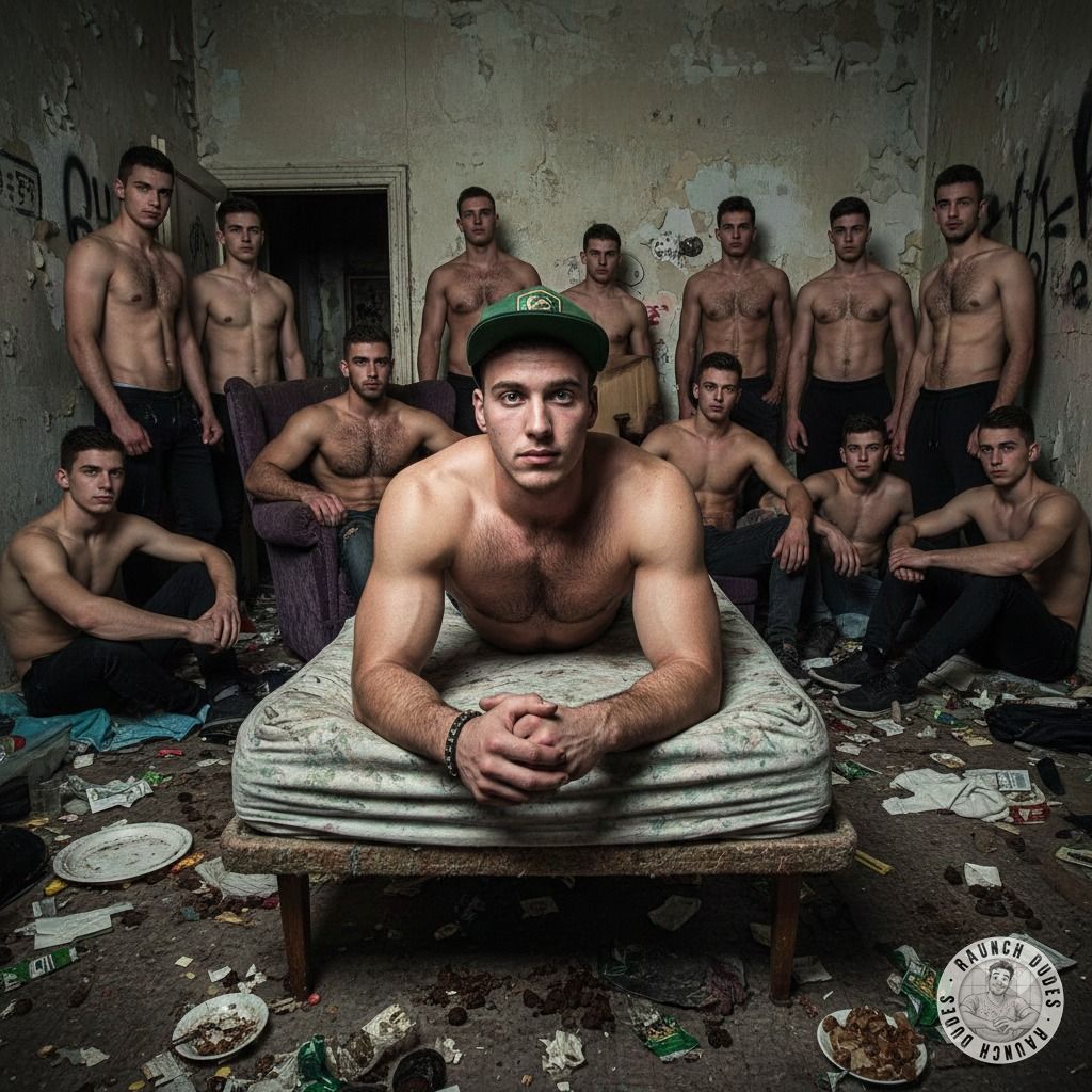 12 guys lining up to dump their load in this eager slut’s tight hole 😈🔥 Who’s next? #gayscat #gangbang #initiation...