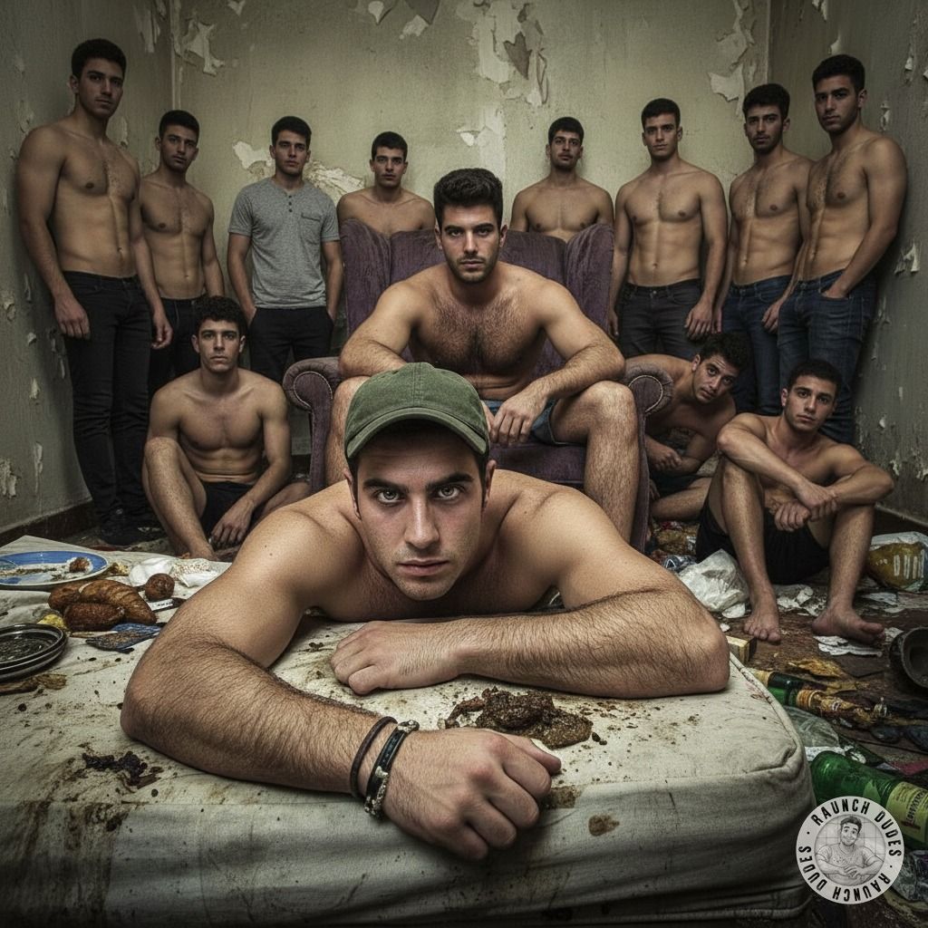 Twelve guys lining up to fill this slut’s ass while he’s covered in shit—pure filthy perfection. Who’s next? 😈💦 #gayscat...