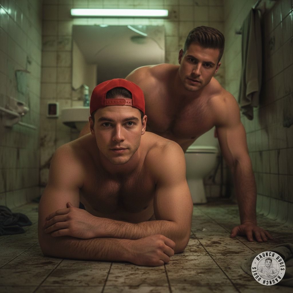 Nothing hotter than raw, dirty sex on a public bathroom floor. The risk, the mess, the scent of sweat and piss—pure filth....