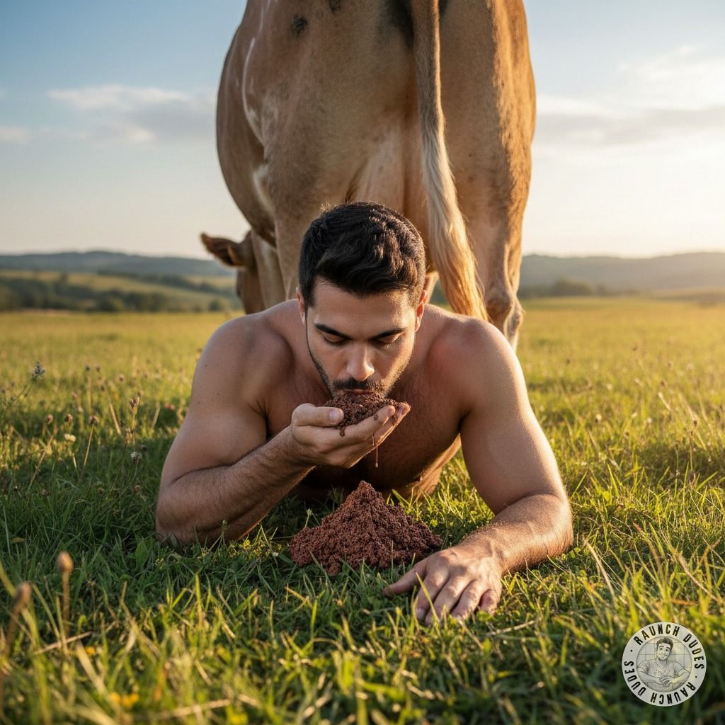 Nothing beats the raw, earthy taste of fresh cow shit—straight from the barn, straight to my lips. 🐄💦 There’s something so...
