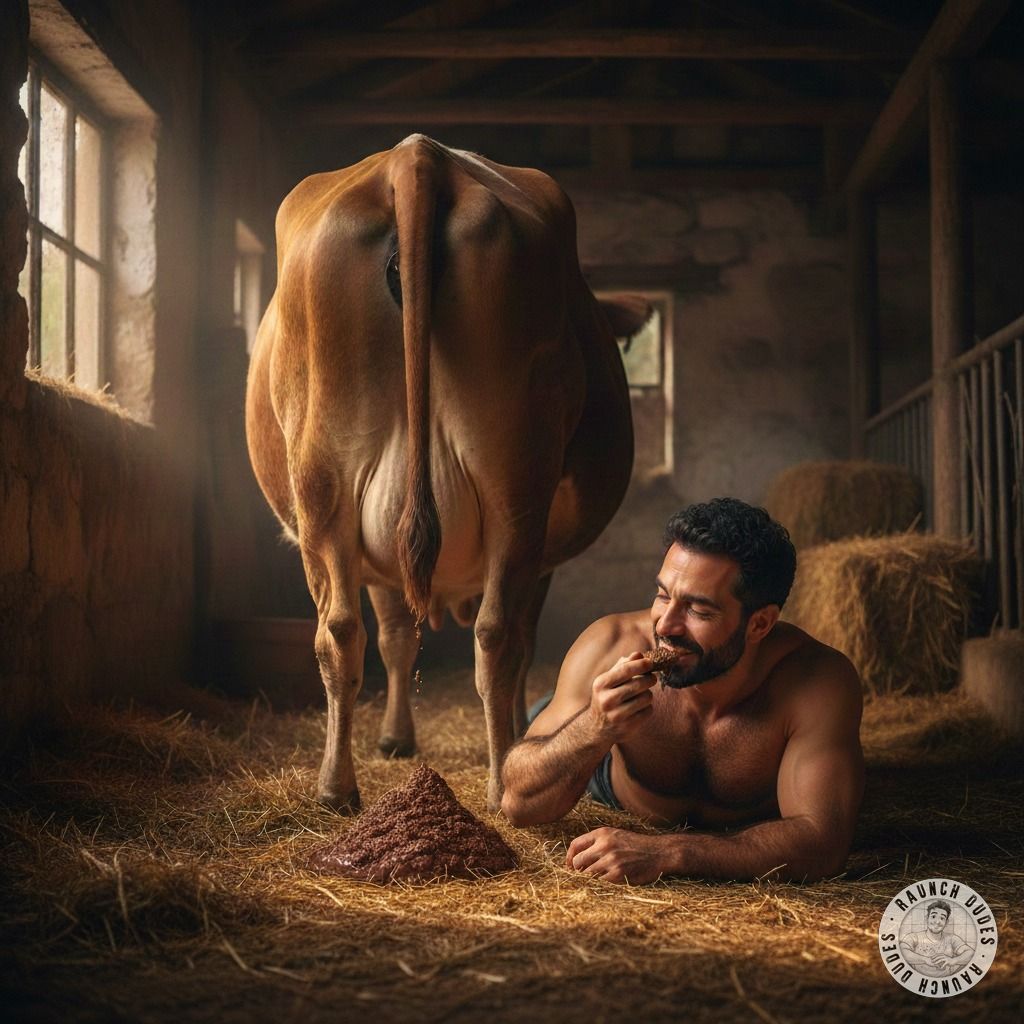 Nothing beats the raw thrill of a farmer getting down in the barn, savoring every dirty bite. The scent, the taste, the pure...