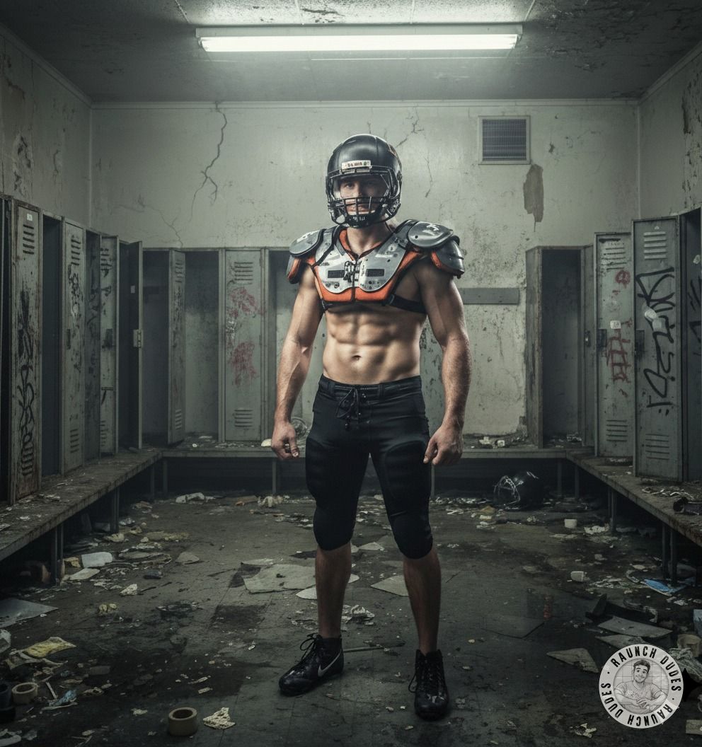 Caught in the locker room, my pervert heart races as I sneak a peek at those sweaty, muscular guys. The scent of fresh piss...