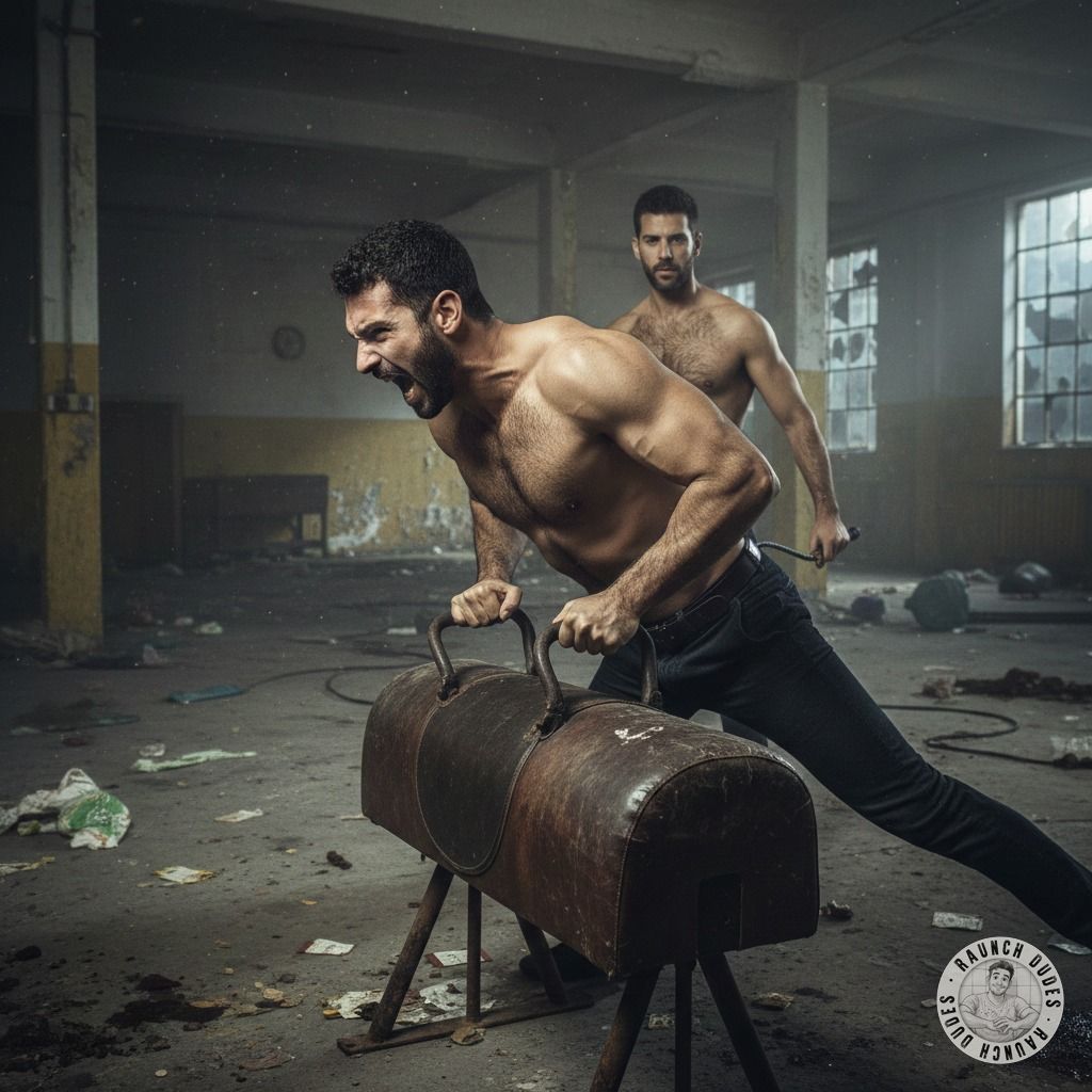 Nothing hotter than a submissive boy getting whipped in an abandoned warehouse 😈🔥 His moans echo off the rusty walls as the...