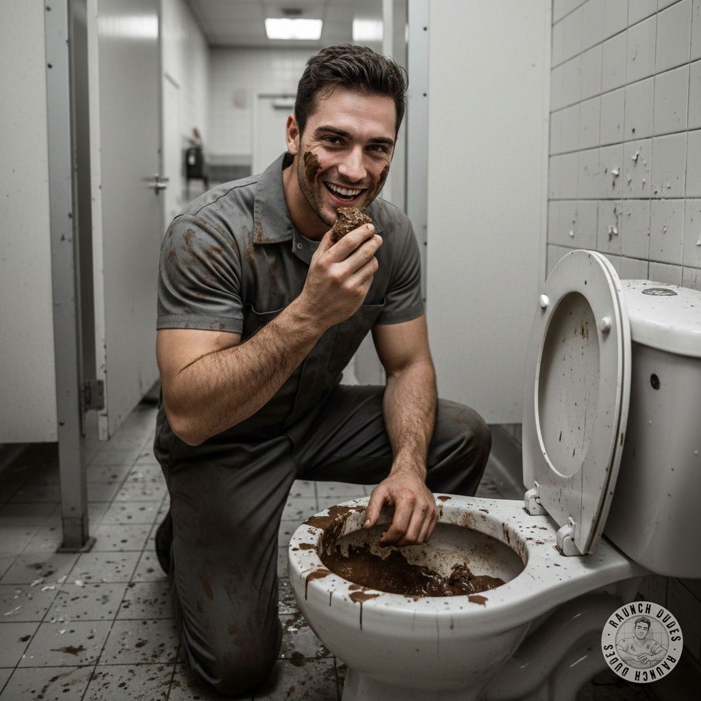 Nothing beats a hot mess—literally! 😏 Watching him lick that filthy toilet like it’s his last meal. The scent of gas, the...