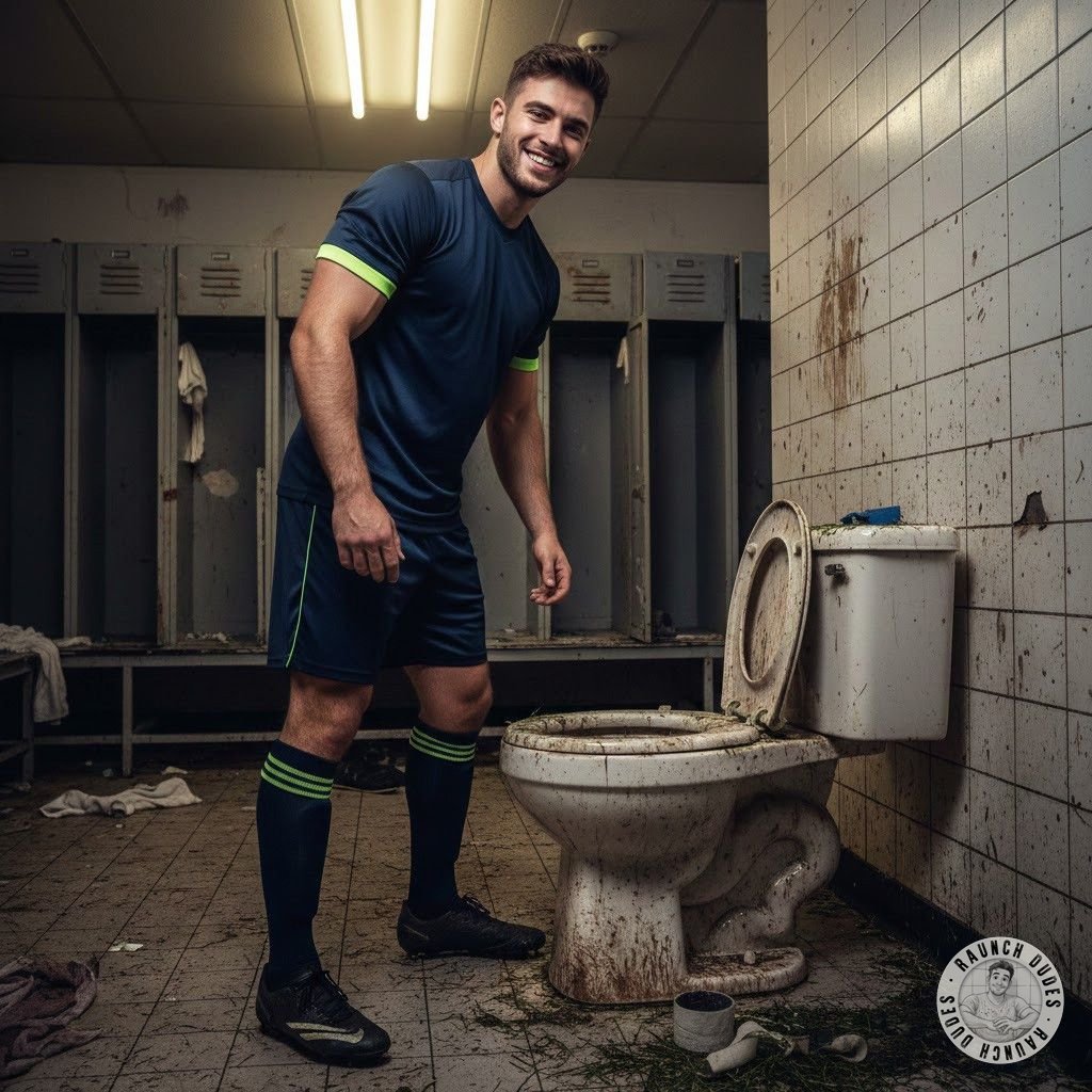 Nothing hotter than a sweaty jock in a filthy toilet, pants around his ankles, ready to get dirty. 😏🔥 #gayscat #dirtyfantasy...