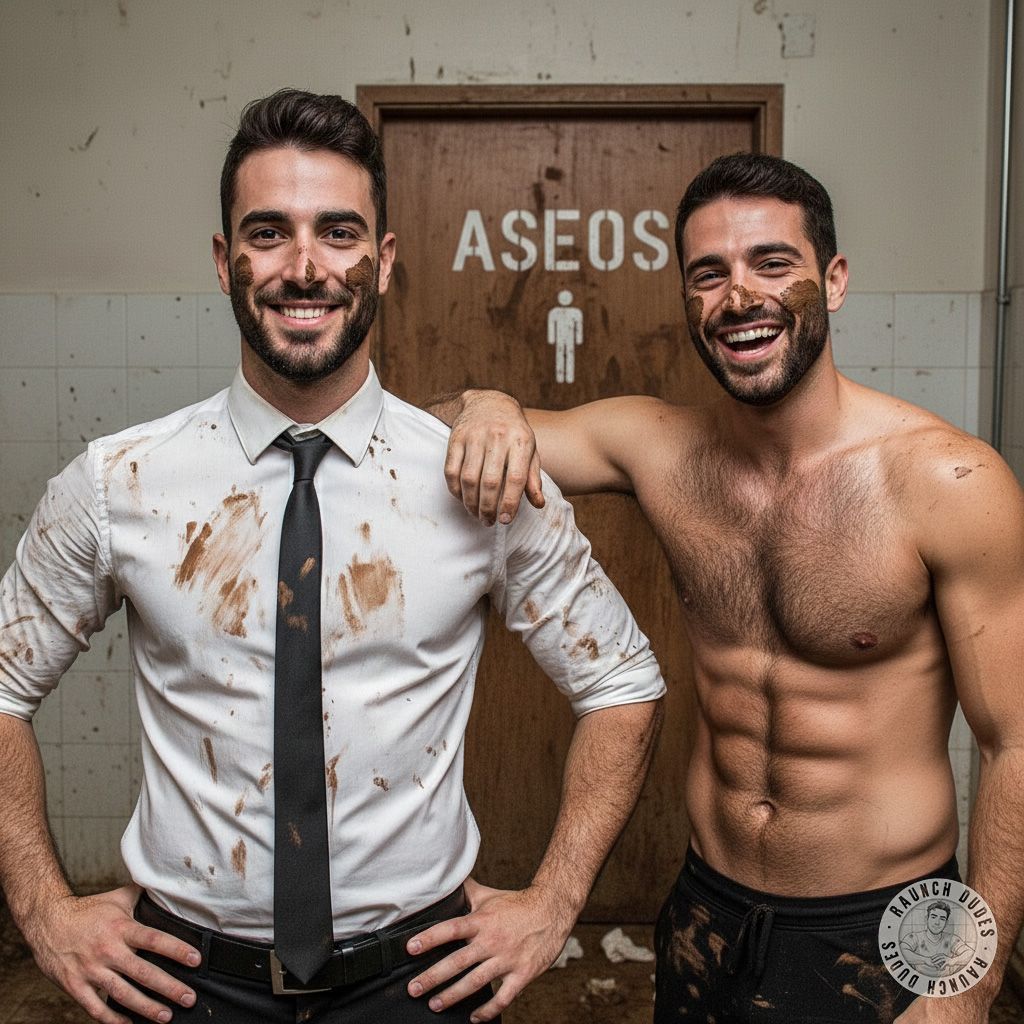 Spanish pig can’t resist a dirty scat party! 🐷💩 His craving for filthy fun knows no bounds. Who’s ready to join the mess?...