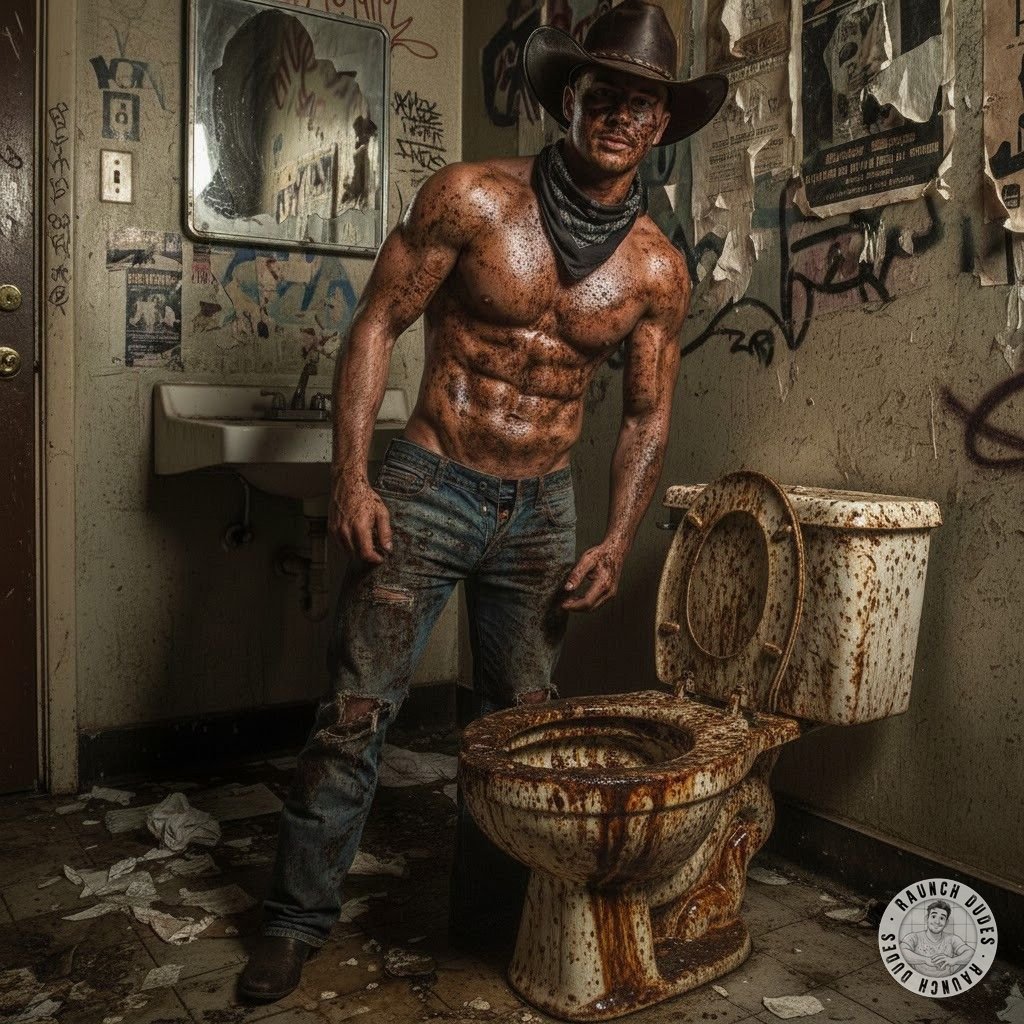Ride dirty with this filthy cowboy, covered in shit after a wild night. 😈💦 Who else loves a man who embraces his...