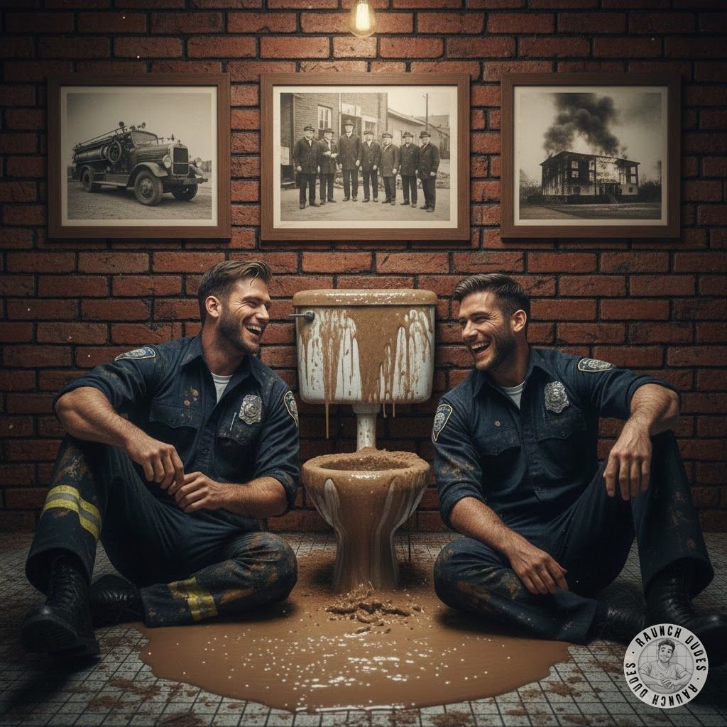 These brave firefighters just put out one fire… and started a much dirtier one.Laughing their asses off while worshipping...