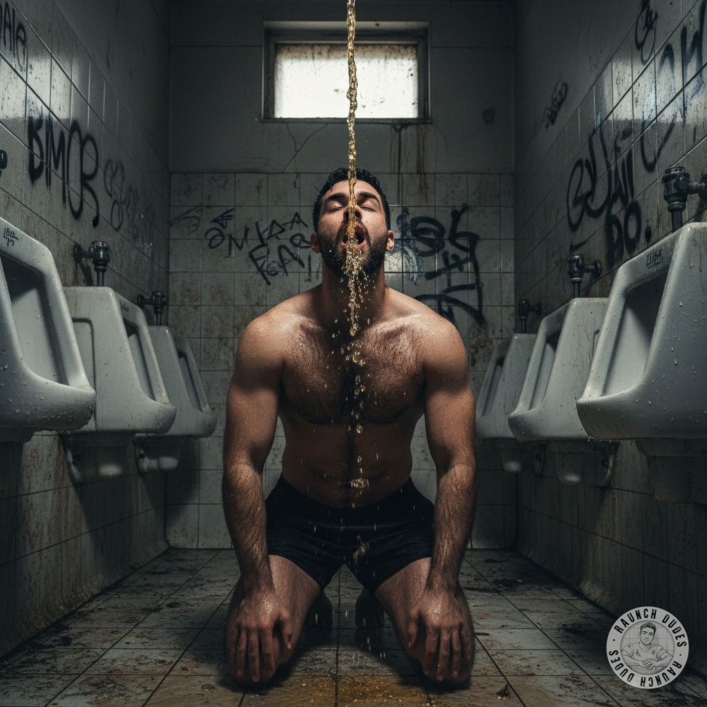 Thirsty for that golden nectar 😈💦 A hairy Arab boy craves every last drop, begging to be filled up. Who’s ready to make his...