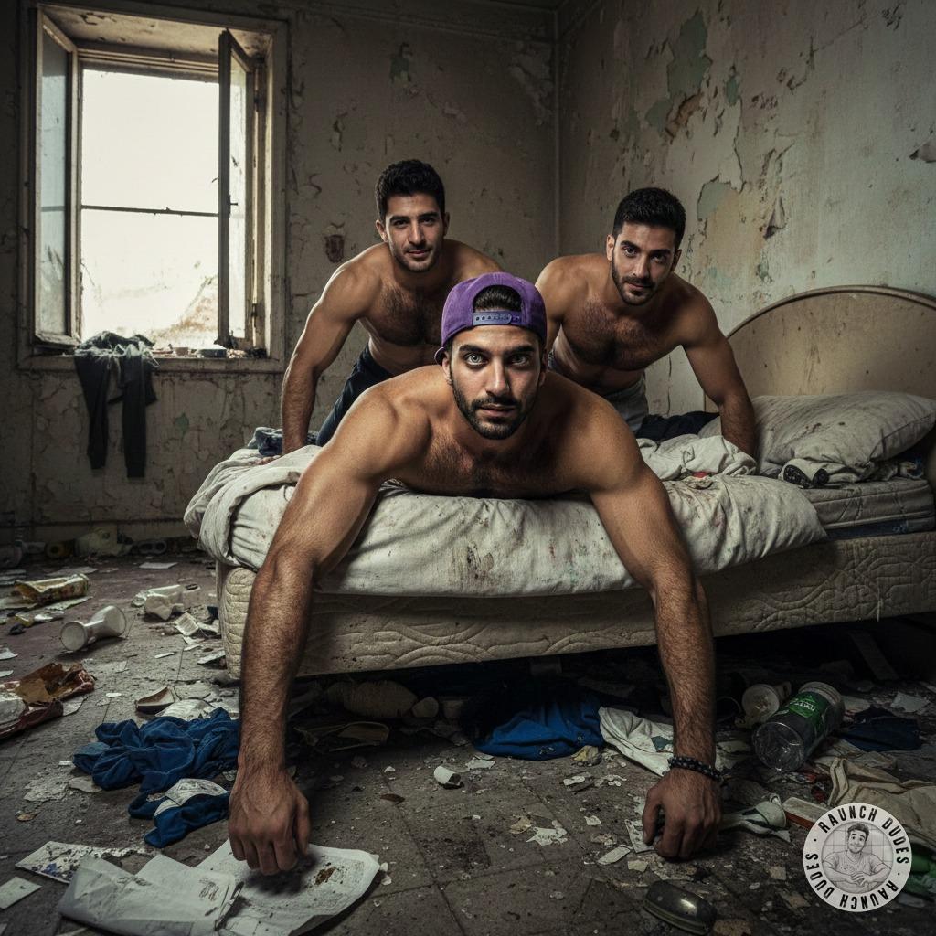 These boys are about to get *very* creative with their fun. 😈🔥 Who’s ready for some wild, messy adventures? #perverts...