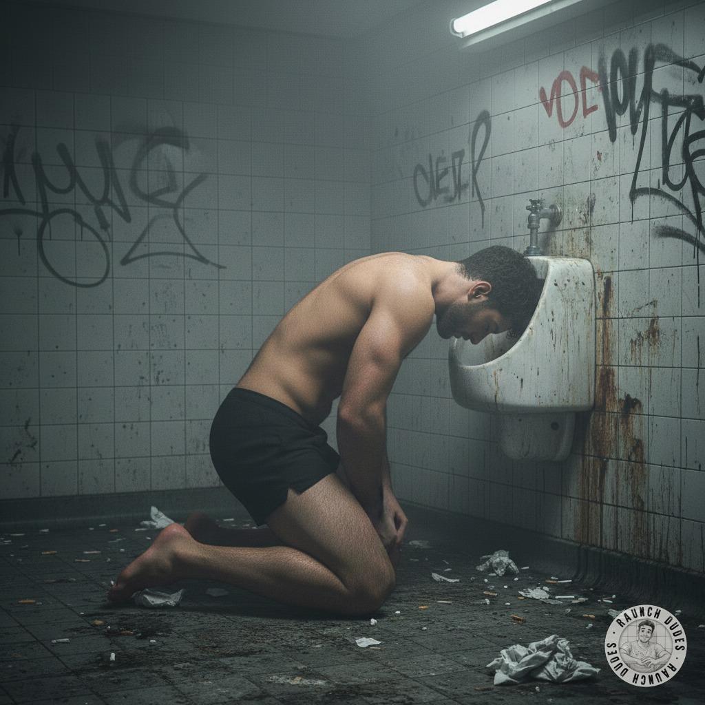 Nothing hotter than a submissive boy licking a filthy toilet—dirty, desperate, and loving every second. 😈💦 #perverts #toilet...