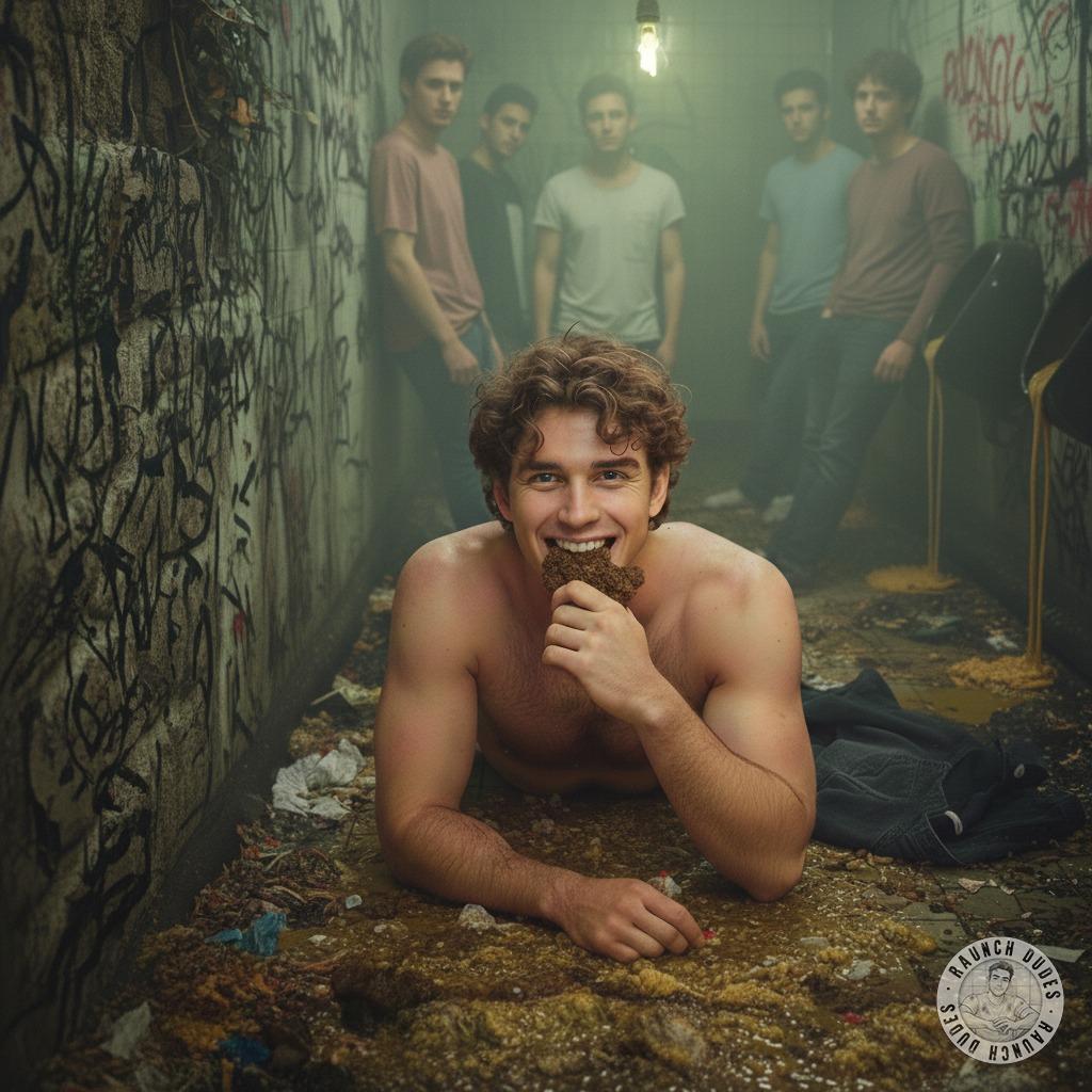 Nothing hotter than a dirty boy licking shit off a filthy floor in a public bathroom. 😈💦 The smell, the taste, the...