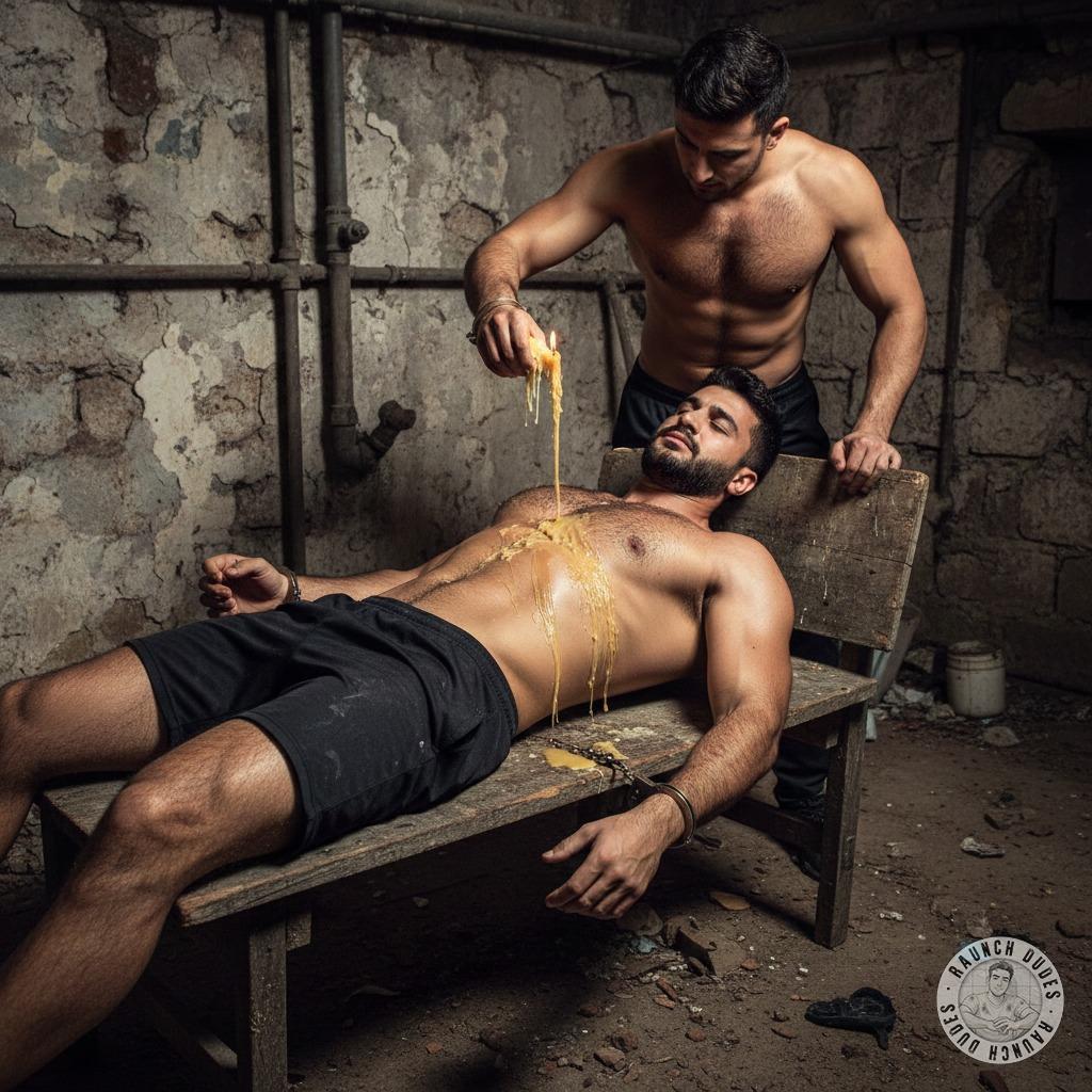 Melt into pleasure as hot wax drips down his skin—pure, sinful ecstasy. Who’s ready to burn with desire? #wax #humiliation...