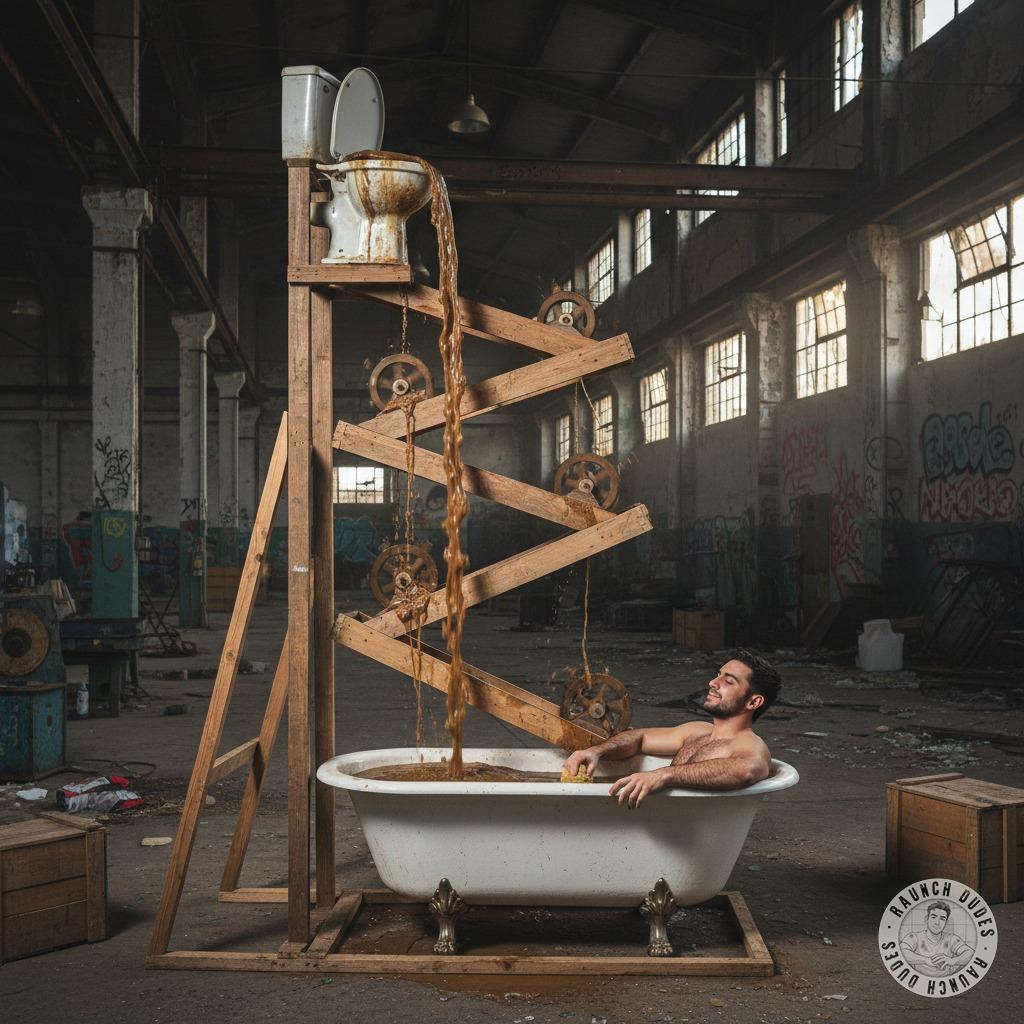 Nothing beats a good shit bath to relax and unwind. 😈💦 This pervert knows how to enjoy life’s filthiest pleasures. #gayscat...