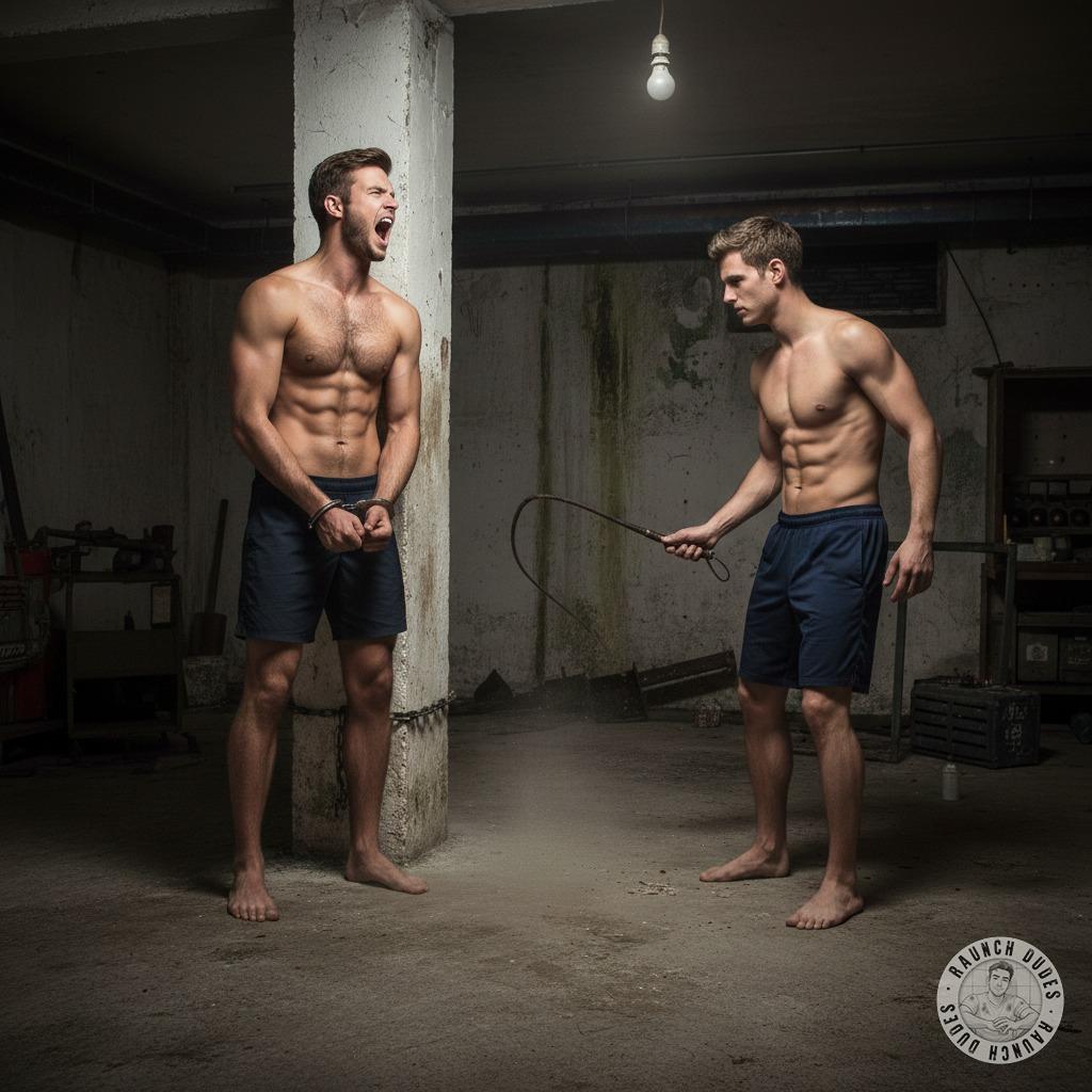 Nothing hotter than a ripped guy dominating with a whip, leaving marks on that perfect skin. The power, the control—pure...