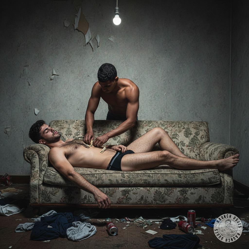 Nothing hotter than being pinned down, helpless, with clamps biting into every inch of you. The sting, the surrender—pure...