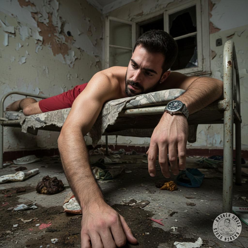 Nothing hotter than a gorgeous guy passed out in filth, his body a masterpiece amid the mess. The way his lips part, the way...