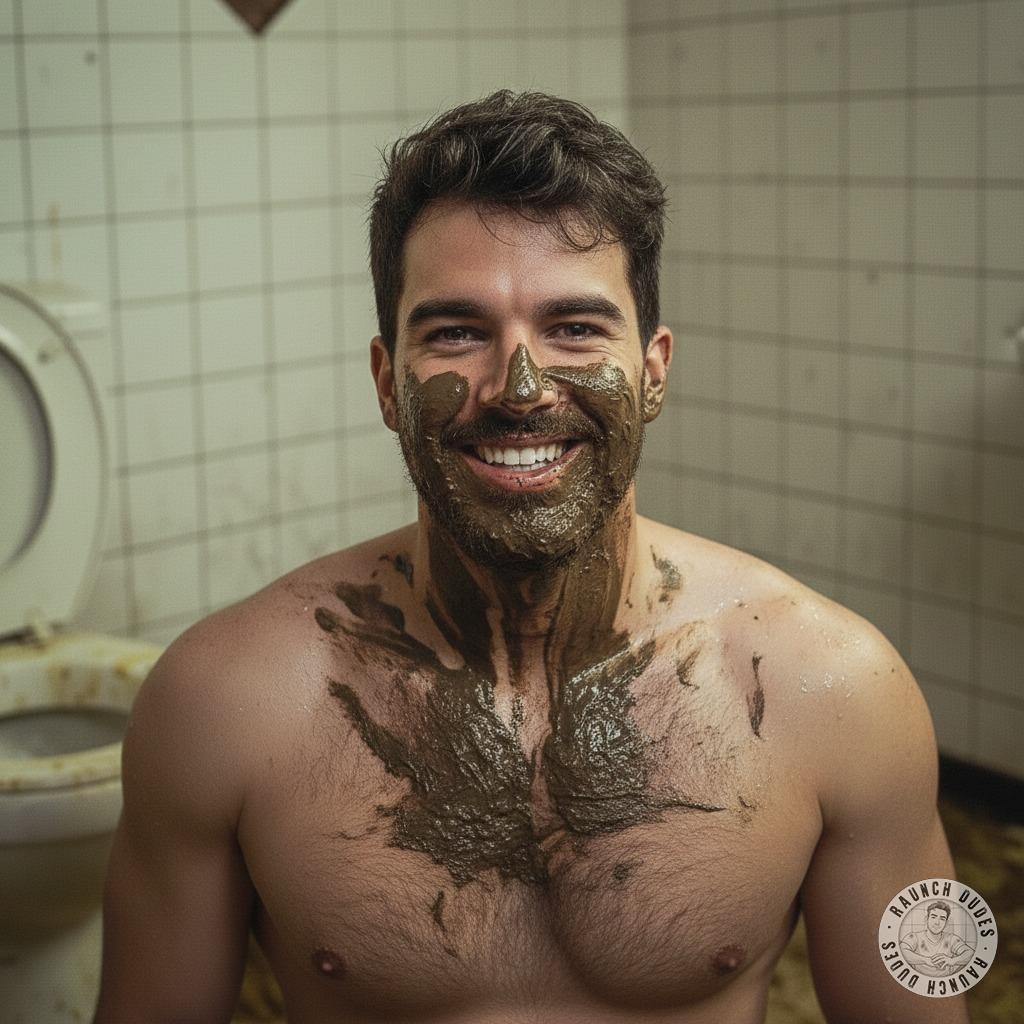 Nothing beats a face full of shit when you're a true scat lover! 😈💦 This pervert is living his best life, and we’re here for...