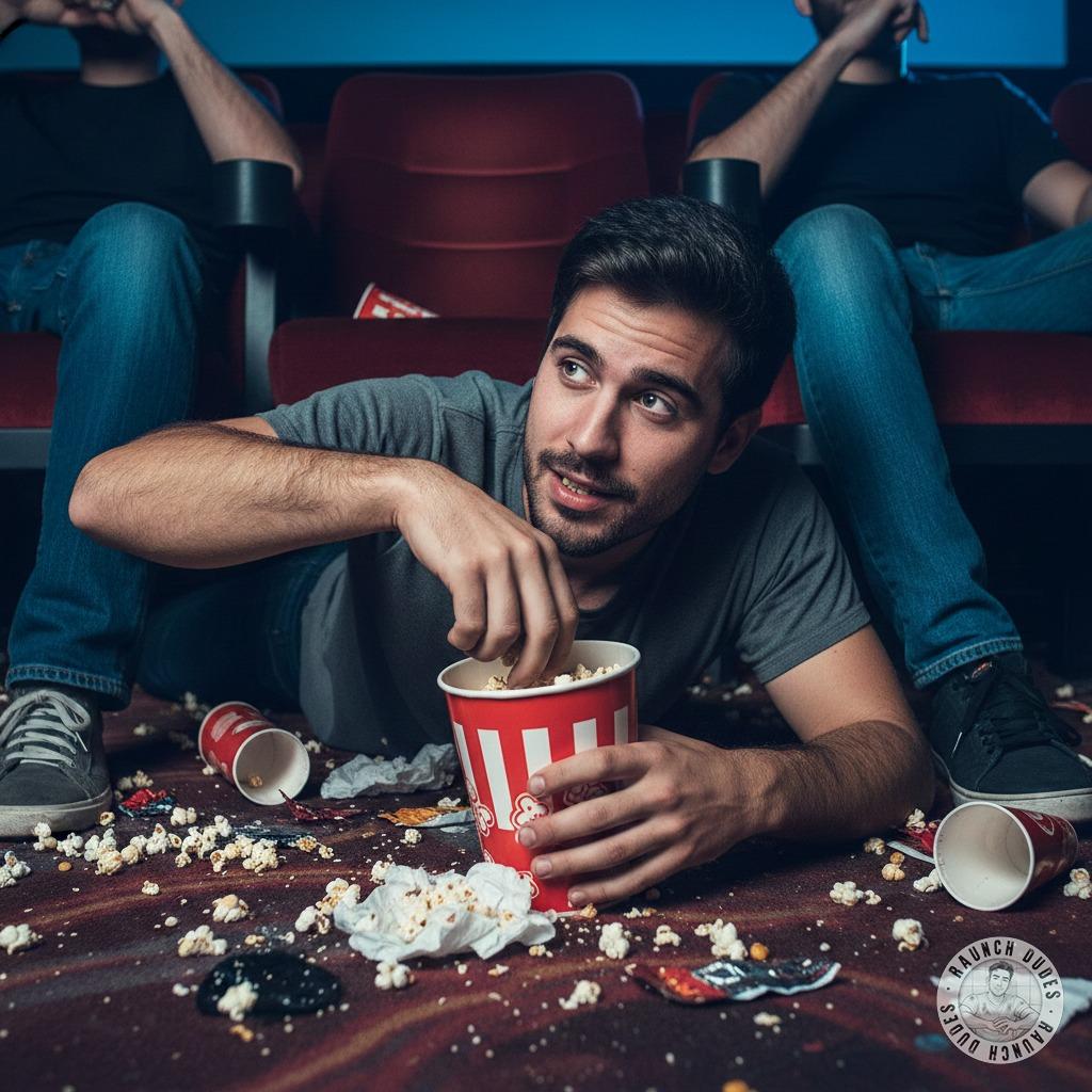 Nothing beats the thrill of sneaking into a dirty cinema, popping popcorn, and letting the mess build up. The crunch, the...