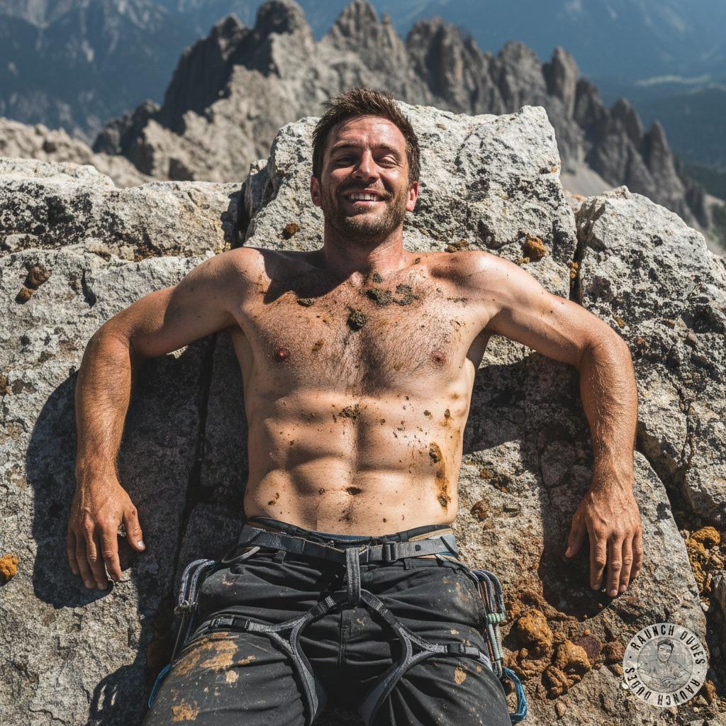 Climbing to new heights of depravity 😈🔥 This reckless scat lover sprawled in filth, covered in vomit & shit, embracing his...