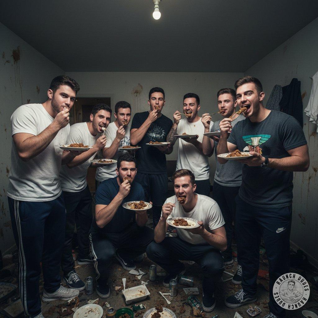 Nothing beats a frat party where the boys get down and dirty—literally! 😈🍑 Who’s ready to dive into some scat fun? #gayscat...