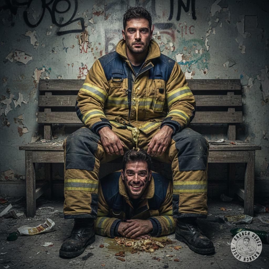 Nothing hotter than a firefighter losing his lunch all over his partner—messy, raw, and so damn sexy. Who’s ready to get...